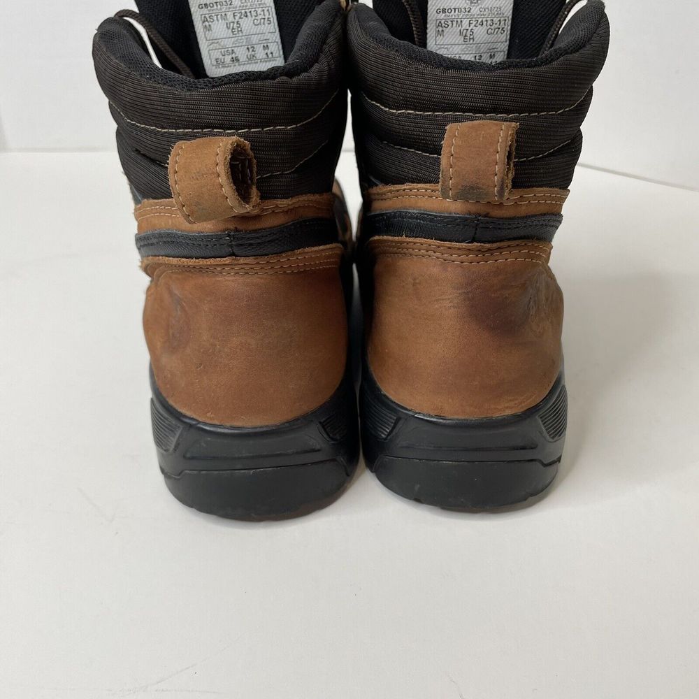 Georgia Men’s Work Boots Brown, Size 12, 6” Vibram Hiker GTX Safety Toe - Picture 5 of 9